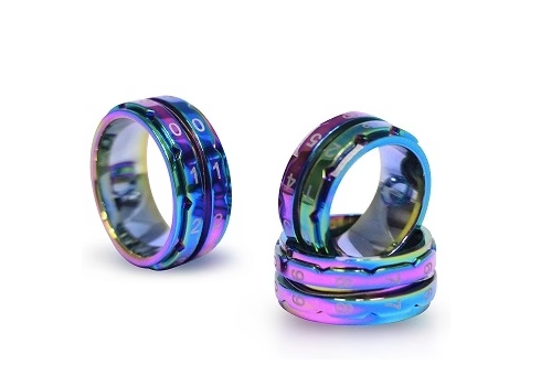 Rainbow Row Counter Ring