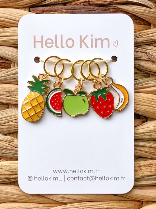 Fruit Stitch Markers