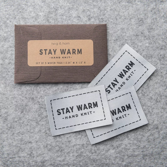 Stay Warm Labels